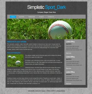 simplistic sport dark